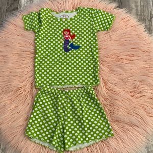 Girls  Mermaid Pajama Set